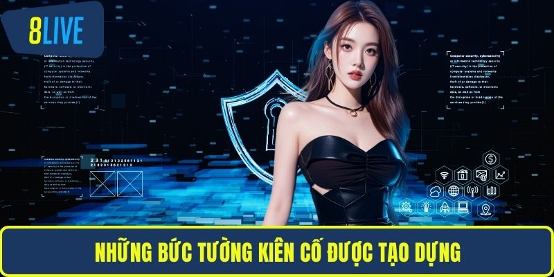 Những bức tường kiên cố được tạo dựng